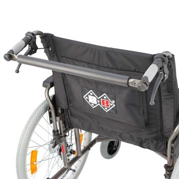 Rollstuhl Econ XXL  Detailansicht Griff  an der Rückenlehne